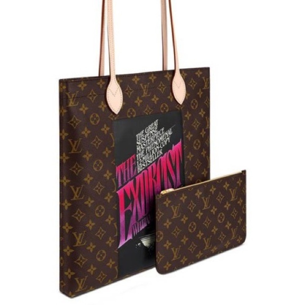 Louis Vuitton Carry It Monogram Shoulder Bag tote New w pouch/dust bag! 2 in 1 - Picture 2 of 10